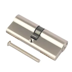 Smith & Locke Cylindre De Serrure-Cylindre laiton nickel satiné 40 x 40 mm