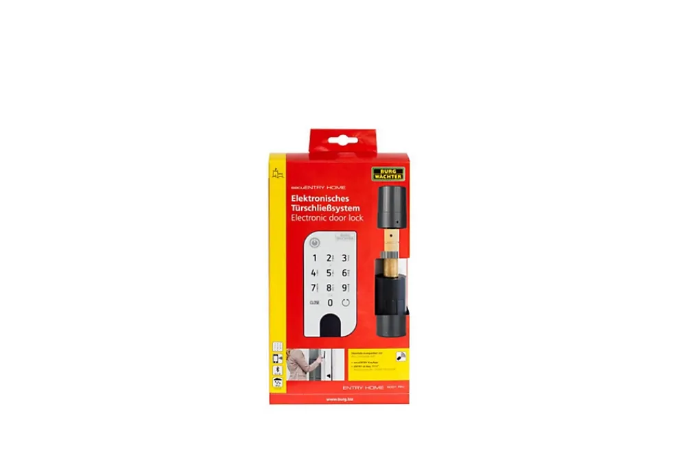 Burg-Wachter Serrure Connectée-Cylindre électronique Burg Wächter secuEntry Home 5001 PIN et clavier