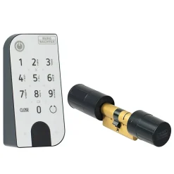 Burg-Wachter Serrure Connectée-Cylindre électronique Burg Wächter secuEntry Home 5001 PIN et clavier