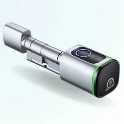 LOCKY Serrure Connectée-Cylindre électronique de serrure connecté -10 bio à empreinte digitale et badge rfid mifare
