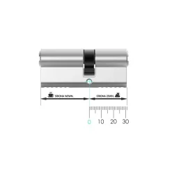 Tedee Serrure Connectée-Cylindre Modulaire Gerda 30-61mm-30mm