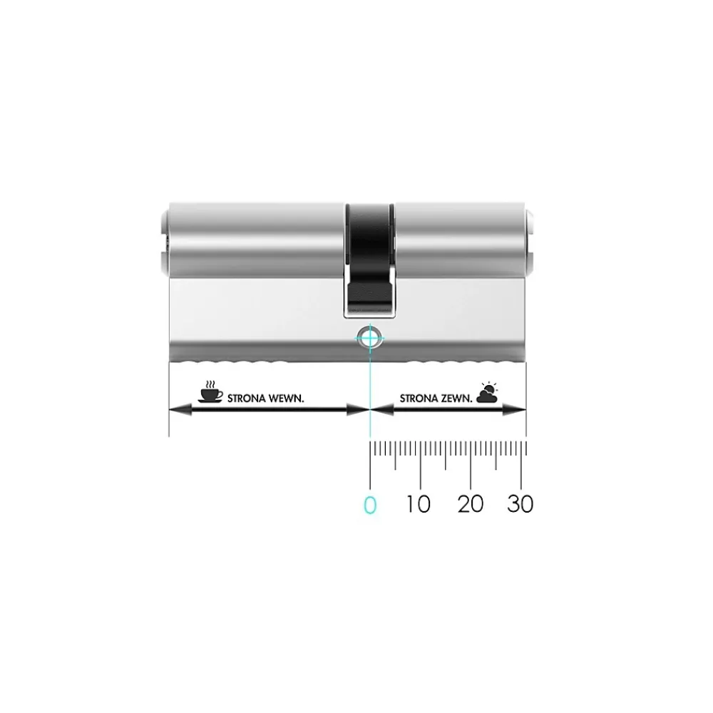 Tedee Serrure Connectée-Cylindre Modulaire Gerda 30-61mm-30mm
