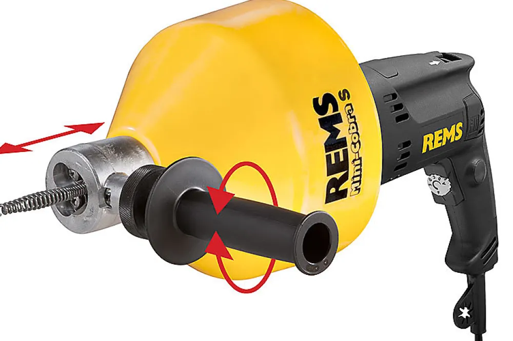 Rems Déboucheur électrique Mini-Cobra S Set - 170023 R220 -