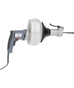 Virax Déboucheur Ventouse-Déboucheur électrique tambour VAL 35E 291001 - câble automatique, 0-400 tr/min