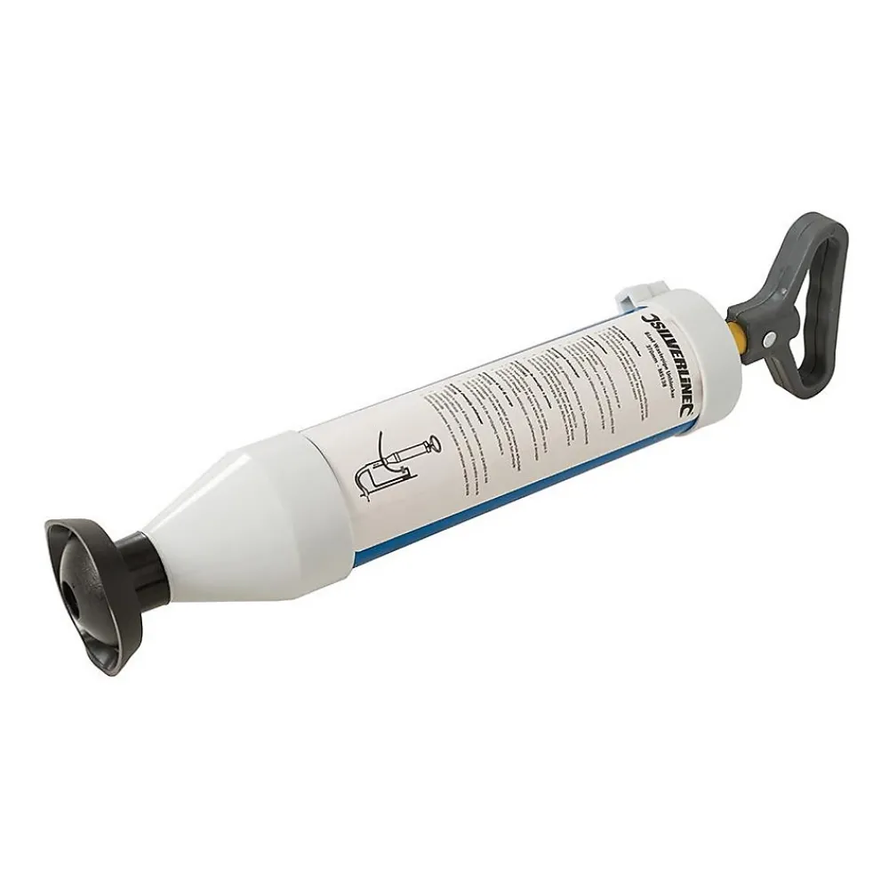 Silverline Déboucheur à Pompe 370 mm - Efficace pour Évacuer les Obstructions - Outil Pratique et Durable -