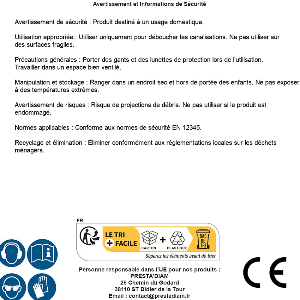 Silverline Déboucheur à Pompe 370 mm - Efficace pour Évacuer les Obstructions - Outil Pratique et Durable -