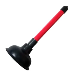 Déboucheur Ventouse-Déboucheur ventouse ø 10 cm plastique rouge et noir