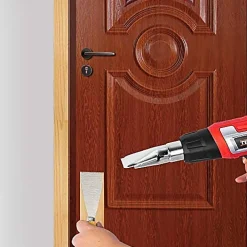 Teeno Décapeur thermique 2000W Pistolet à Air Chaud coffret avec 8 accessoires