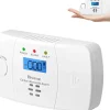 Generique Détecteur De Monoxyde De Carbone Et Gaz-Detecteur de monoxyde de carbone avec alarme 85 dB et led rectangulaire L.12.5 x l.7.5 x H.2.8 cm - HEIMAN