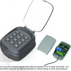 Automatisme Passion Digicode, clavier à codes sans fil pour portail ou portillon