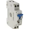 Novelec Disjoncteur 20A Nov'Elec Resi9 230 V 2 pôles