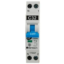 Zenitech Disjoncteur 32A PH/N - NF -