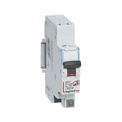 Legrand Disjoncteur Et Coupe-Circuit-Disjoncteur Automatique 10A blanc