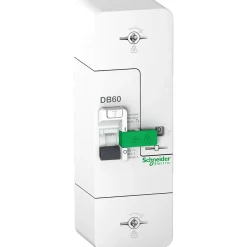 Schneider Electric Disjoncteur Et Coupe-Circuit-Disjoncteur branchement phase + neutre 15/30/45A 500mA sélectif Resi9