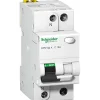 Schneider Electric Disjoncteur Différentiel 30ma 16a - 1p+n - 6ka - Type Ac Courbe C - 2 Modules - Acti9 Dpn Vigi K - Schneider