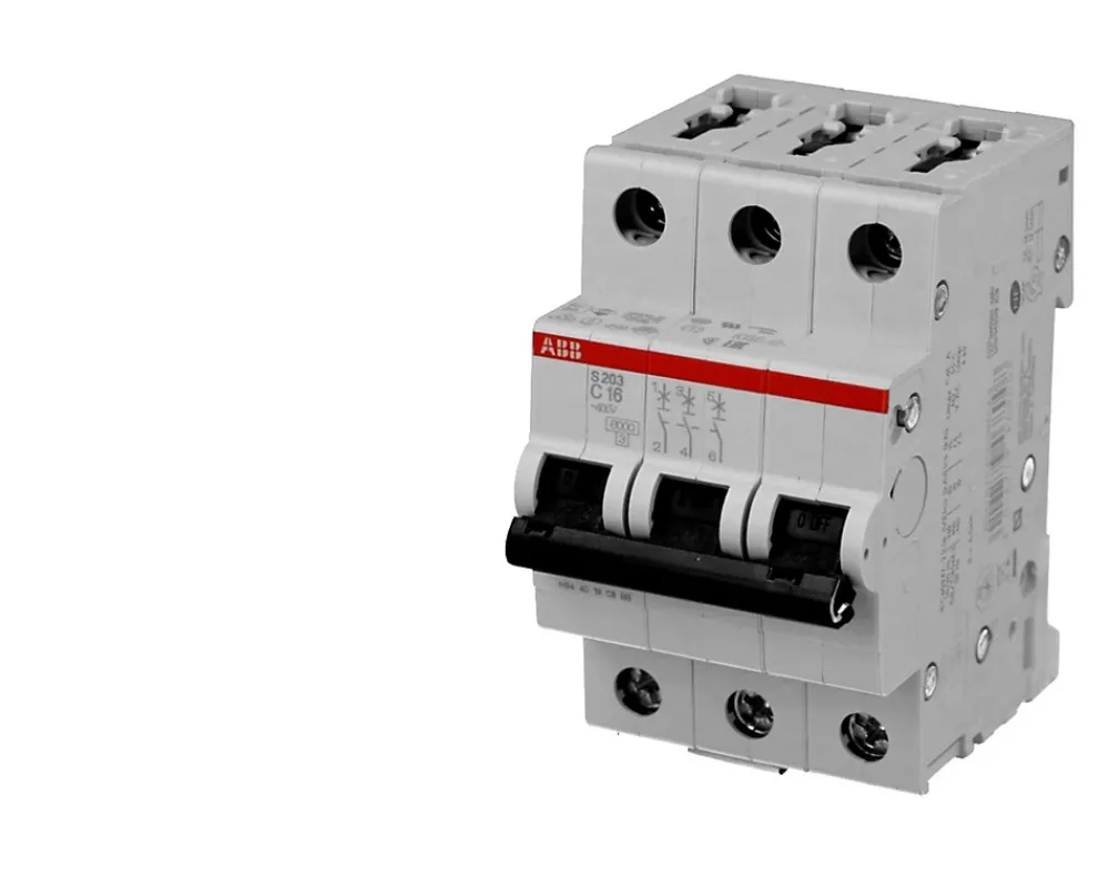 ABB Disjoncteur Et Coupe-Circuit-Disjoncteur Modulaire 63A 3P S203-C63