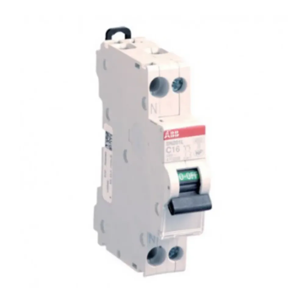 ABB Disjoncteur Et Coupe-Circuit-Disjoncteur modulaire Phase + Neutre 16A 3KA à vis