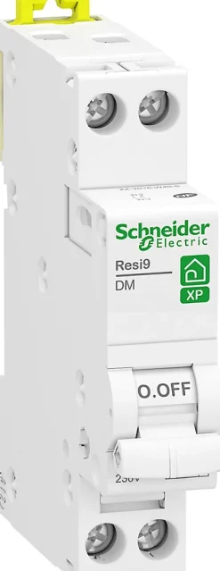 Schneider Electric Disjoncteur Et Coupe-Circuit-Disjoncteur peignable courbe C phase + neutre 2A Resi9 XP