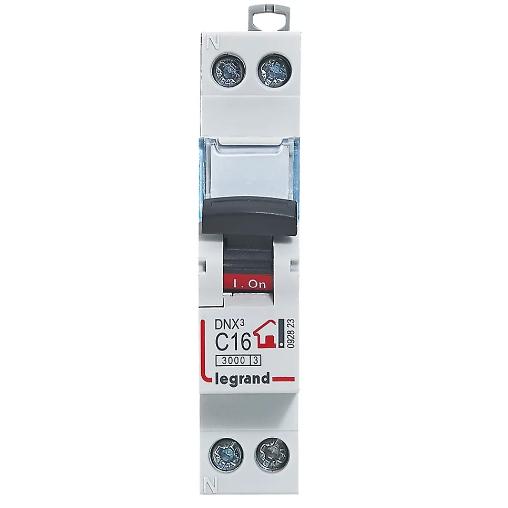 Legrand Disjoncteur Phase + neutre 16A