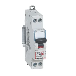 Legrand Disjoncteur Et Coupe-Circuit-Disjoncteur Phase + neutre 10A
