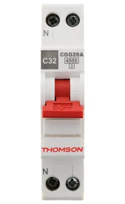 Thomson Disjoncteur PH+N 32A NF 4,5KA