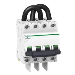 Schneider Electric Disjoncteur photovoltaïque C60PV-DC - 5A - 800VDC - 2P - Courbe C - Peignable