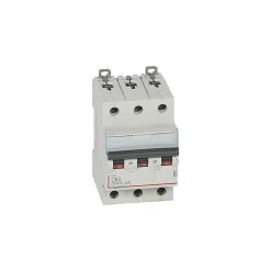 Legrand 407835 Disjoncteur Triphasé 63a - 3p Courbe C - 6/10ka - à Vis - Dx3