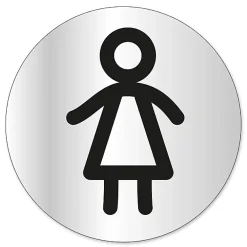 Chapuis Disque de signalisation "Dames" Ø8