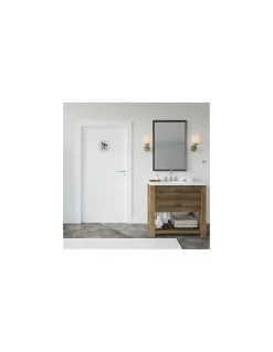 Thirard Disque de signalisation Espace Bébé , à visser, inox brossé, marquage noir, diamètre 76mm -