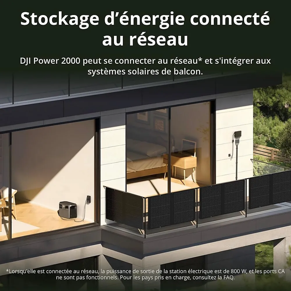 DJI Station Électrique-Power 2000 station d'alimentation portable