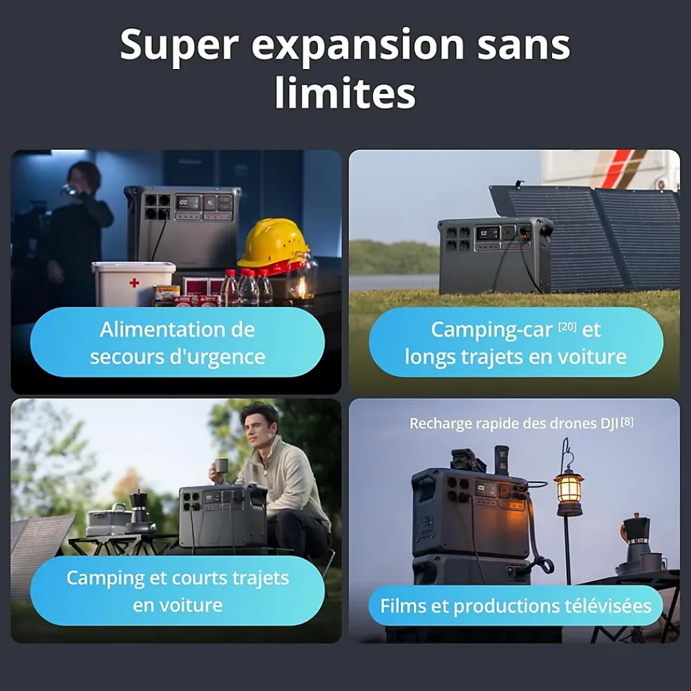 DJI Station Électrique-Power 2000 station d'alimentation portable
