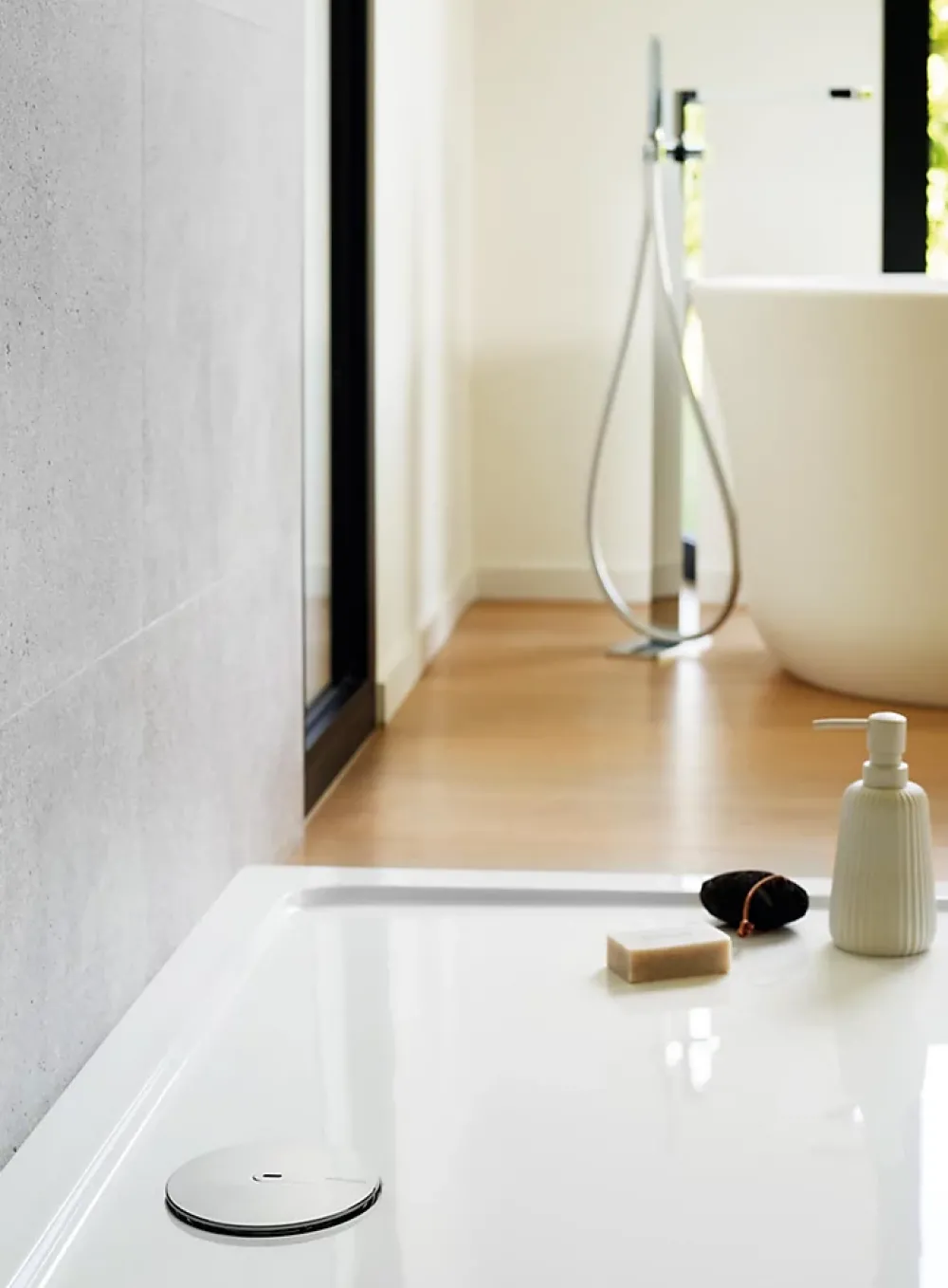 Wirquin Dôme métal pour bonde de douche Slim+