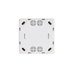 Jacobsen Interrupteur En Saillie-Double interrupteur va-et-vient monobloc en saillie étanche Sigurd blanc complet
