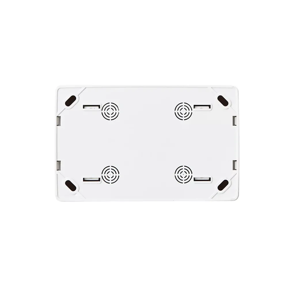 Jacobsen Prise En Saillie-Double prise monobloc en saillie Sigurd blanc complet