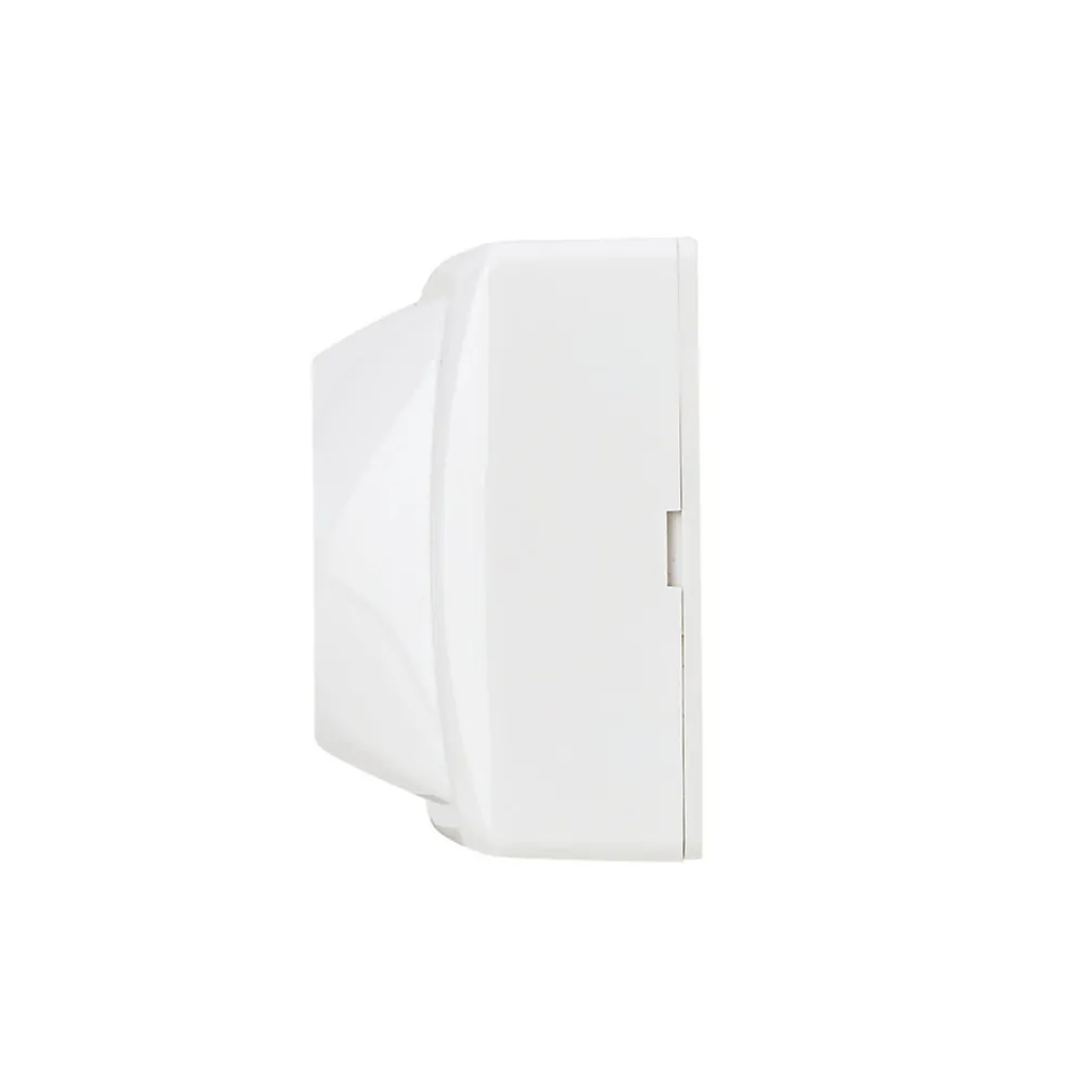 Jacobsen Prise En Saillie-Double prise monobloc en saillie Sigurd blanc complet