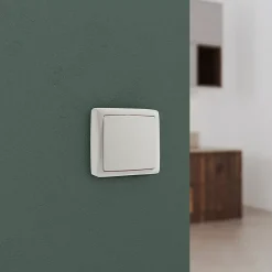 Jacobsen Prise En Saillie-Double prise USB-A monobloc en saillie Sigurd blanc complet