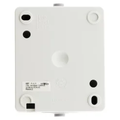 Zenitech Boite D'Encastrement-Double va et vient 10A IP54 Aquae
