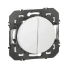 Legrand Double Va-et-vient Dooxie blanc