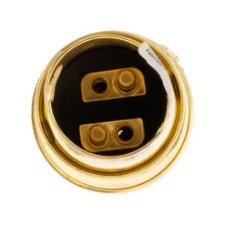 Zenitech Douille B22 acier laitonné double bague -