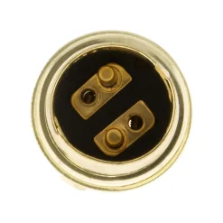 Zenitech Douille À Baïonnette B22. 150 W. Coloris Or Acier Laitonné 1 Bague