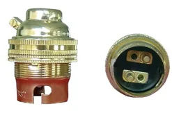 Diall Douille culot B22 laiton double bague