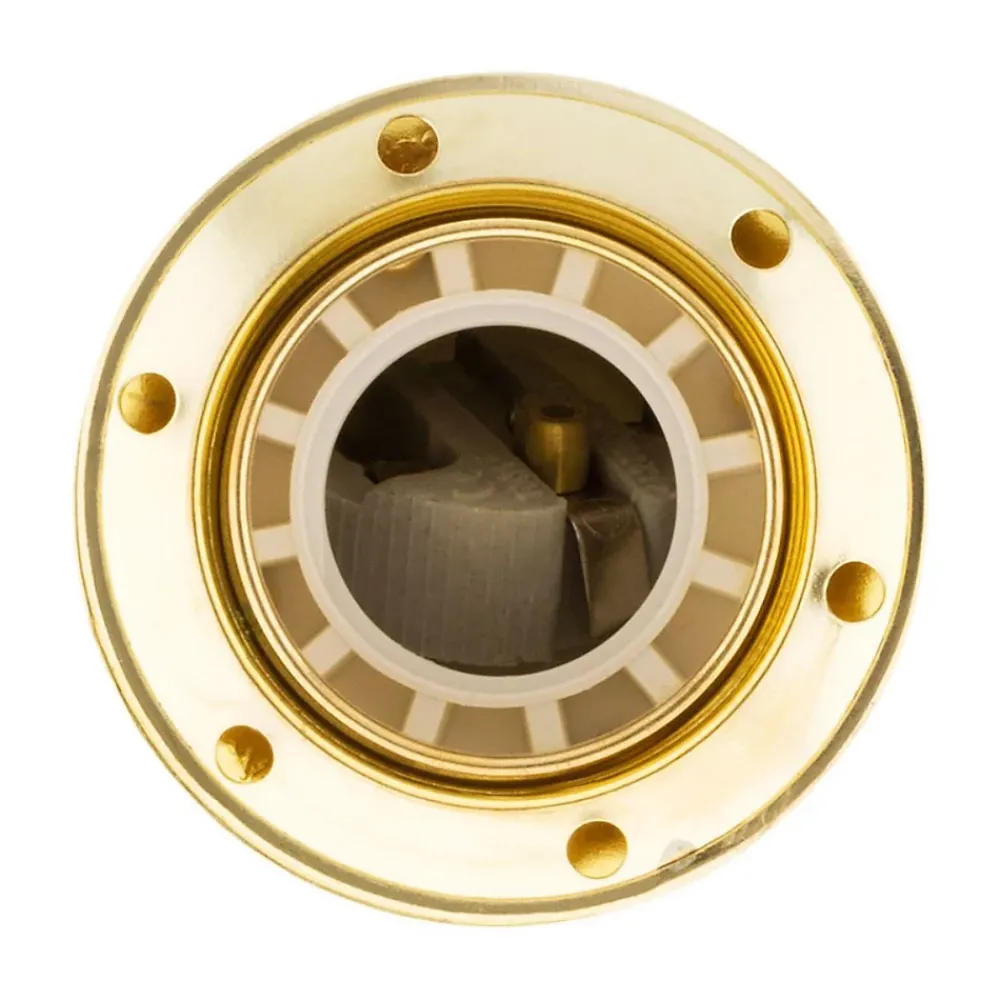 Zenitech Douille Électrique-Douille E27 acier laitonné