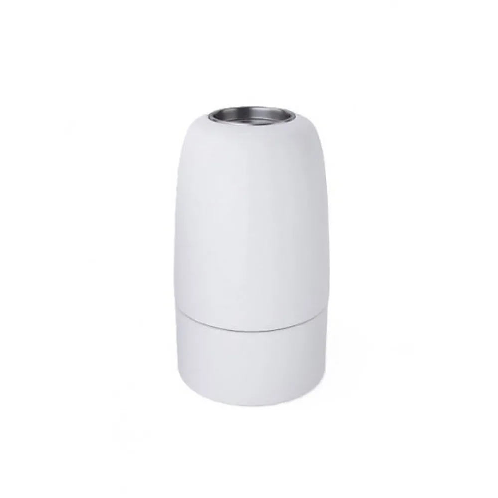 Lnd Douille E14 en Porcelaine Blanche Vintage Élégance Rétro pour Illuminer Votre Intérieur