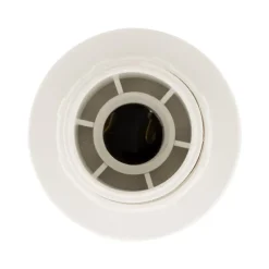 Zenitech Douille Électrique-Douille E14 simple bague - Blanc -