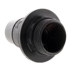 Zenitech Douille Électrique-Douille E14 simple bague - Noir -