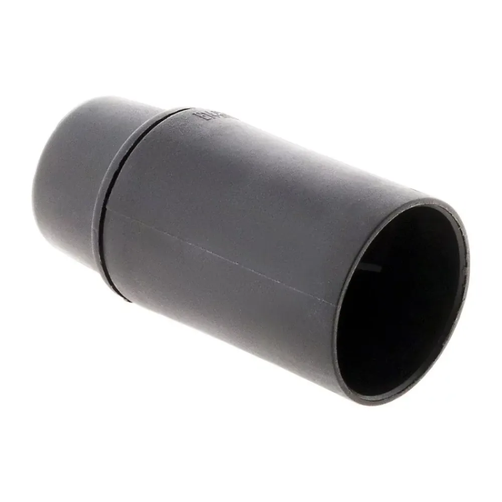 Zenitech Douille lisse sans bague E14 - Noir -