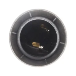 Zenitech Douille Électrique-Douille lisse sans bague E27 - Noir -