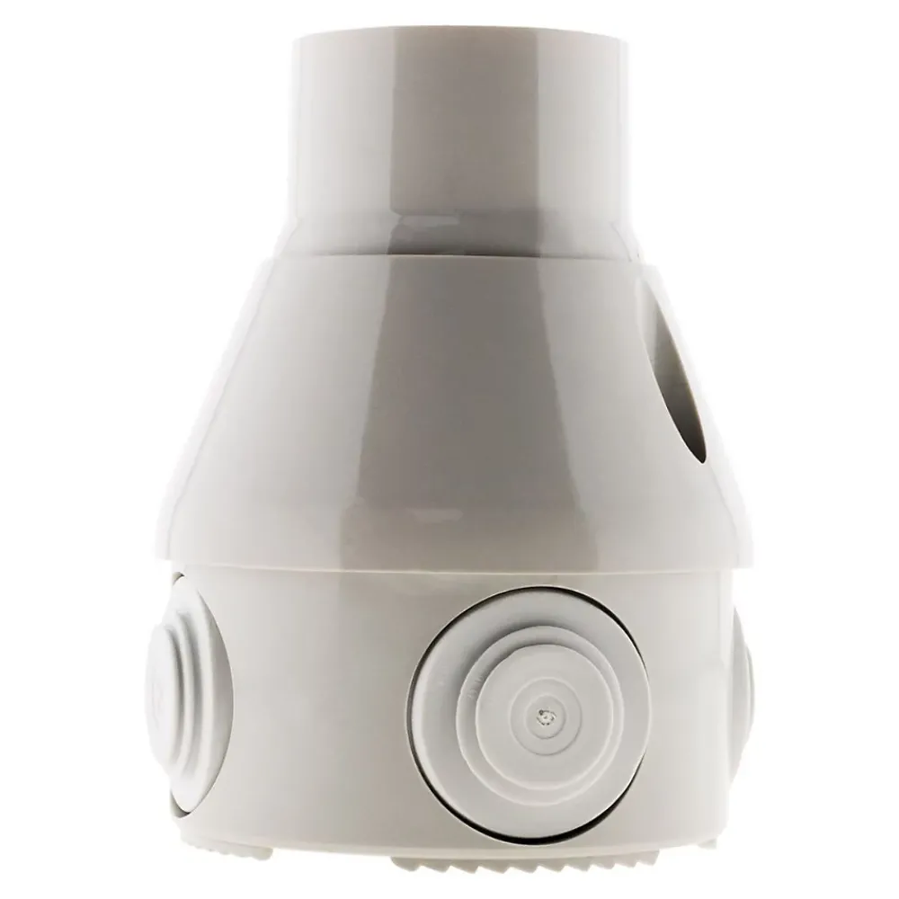 Zenitech Douille orientable E27 - Blanc -