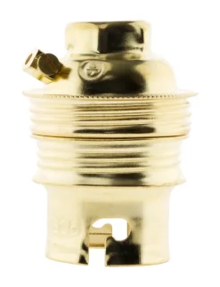 Zenitech Douille Électrique-3 douilles B22 acier laitonné