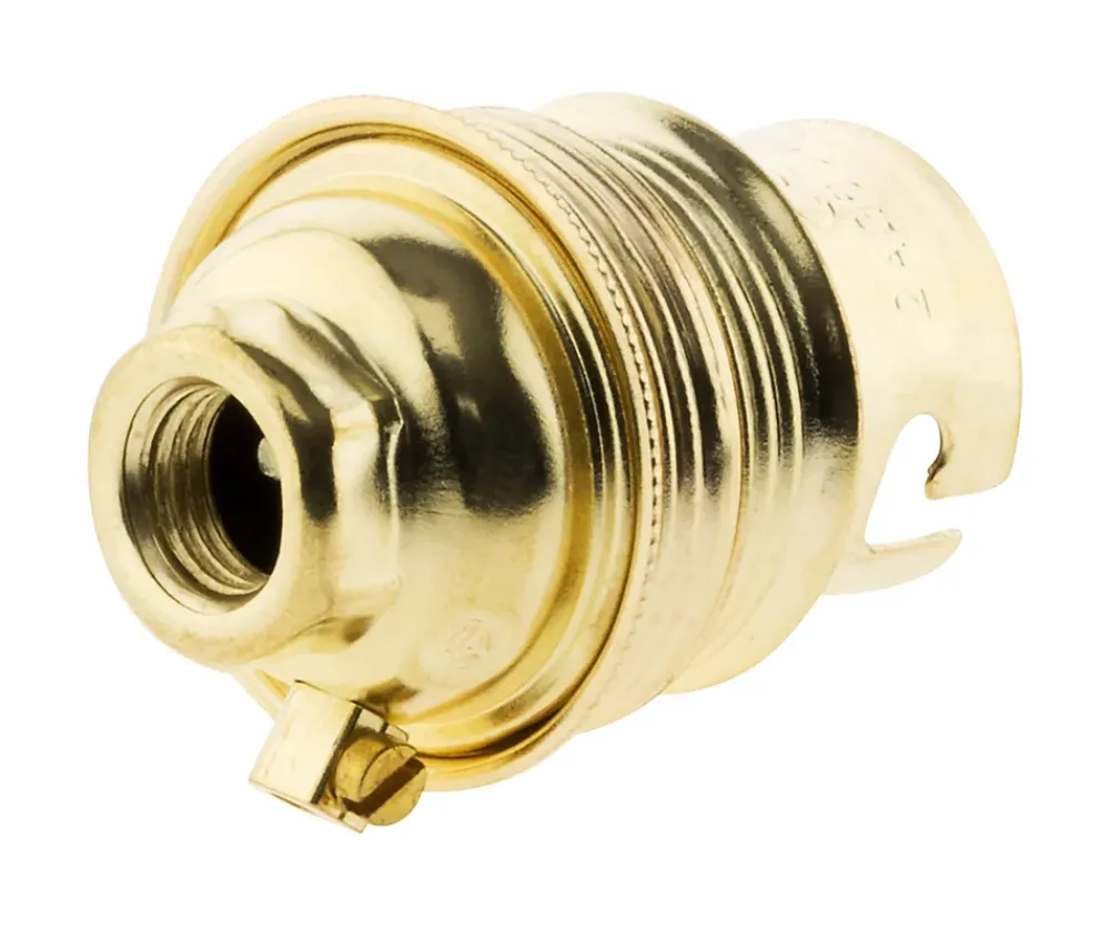 Zenitech Douille Électrique-3 douilles B22 acier laitonné